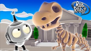 Bone Voyage! | Rob The Robot | Kids Fun & Educational Cartoons