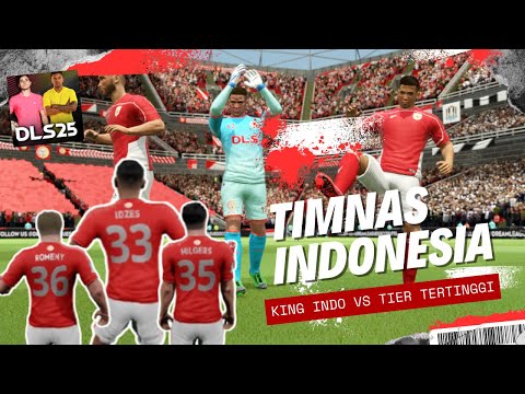 TIMNAS INDONESIA VS TIER TERTINGGI DI DLS - BISAKAH MENANG?? | DREAM LEAGUE SOCCER 2025
