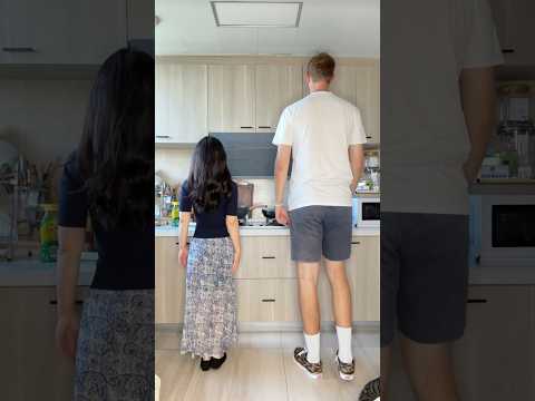 The reference of my husband dress me up #ootd #fyp #couple #contrast