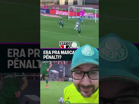 Foi muito pênalti #futebol #esporte