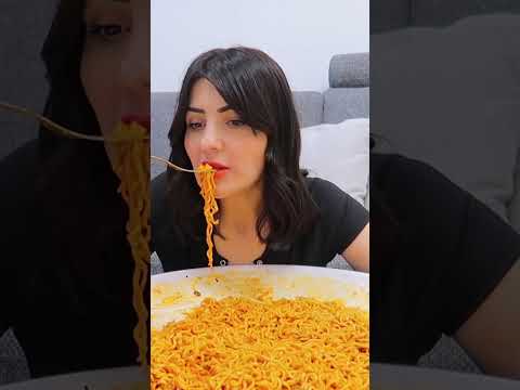 الاندومي الكوري🌶️ #nourtv #shorts