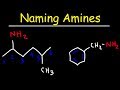 IUPAC Nomenclature of Amines