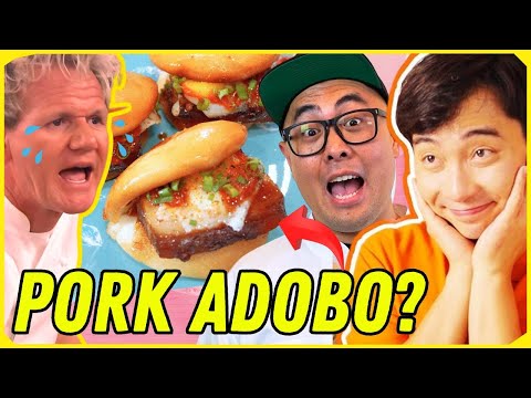 Filipino Adobo makes Gordon Ramsay's Bao Bun BETTER! Pro Chef Reacts