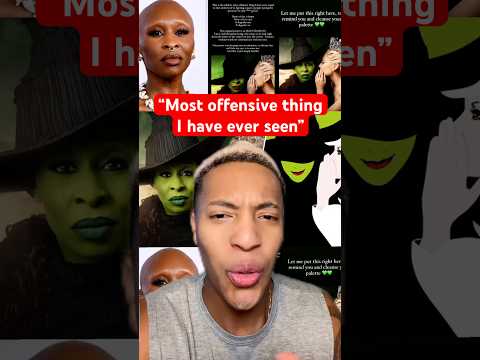 This movie poster drama is unserious #Wicked #cynthiaerivo #arianagrande