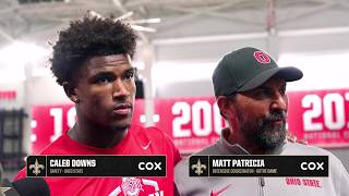 Caleb Downs on Pro Day workouts, NFL Draft prep | Ohio State Pro Day 2026