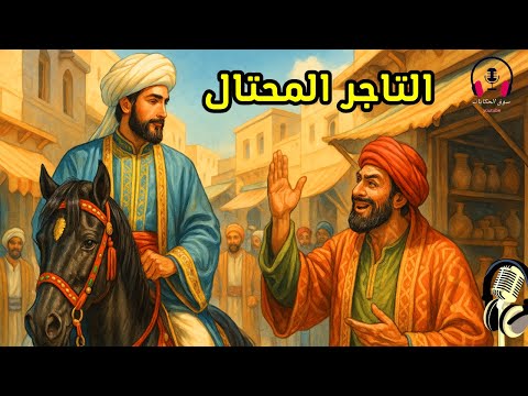 قصة التاجر المحتال، من القصص المشوقة قبل النوم، ضع السماعات واستمع، سوق الحكايات والقصص
