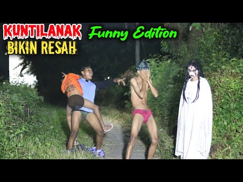 Kuntilanak Bikin Resah || Spesial Terlucu Paling Ngakak 🤣🤣 || Funny Ghost Prank