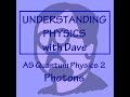 Photon Energy and Photoelectric Effect