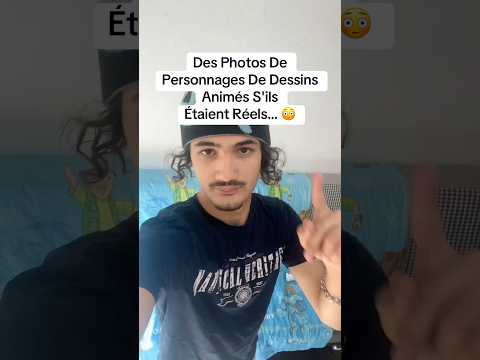 Des Photos De Personnages De Dessins Animés S’ils Étaient Réels… 😦 #shorts