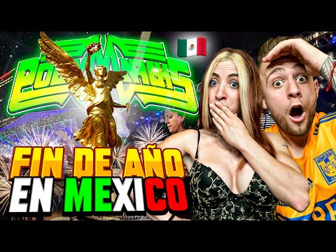 FIESTA de AÑO NUEVO en MÉXICO vs ESPAÑA! da la vuelta al MUNDO | JAMÁS PUDIMOS IMAGINARLO