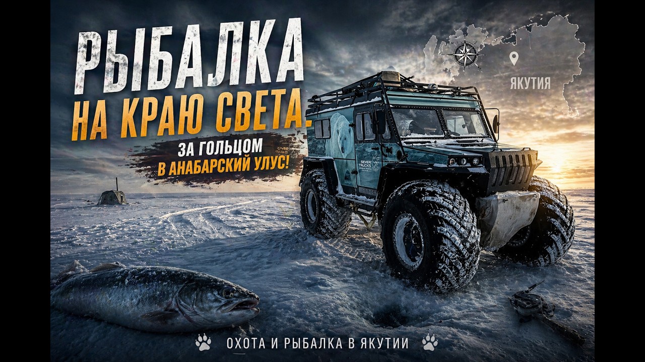 Рыбалка на краю света. За гольцом в Анабарский улус!