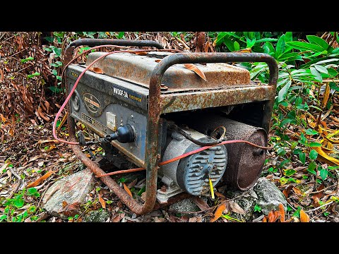 Completely Restore The Old Generator Engine, Ingenious Revival / Repair & Reuse Old Rusty Generators