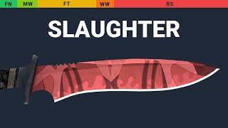 Classic Knife Slaughter Wear Preview