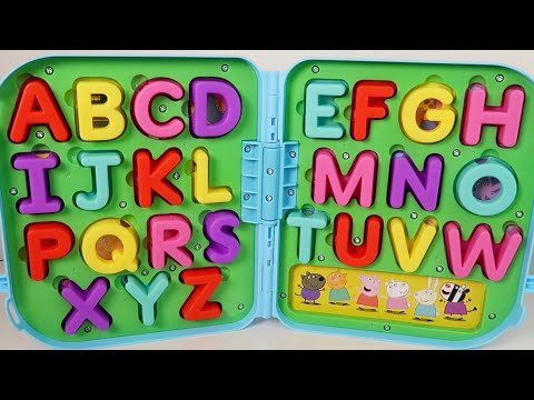 Learn the ABCs with Peppa Pig Alphabet Case - Fun Educational Toy for Preschoolers!