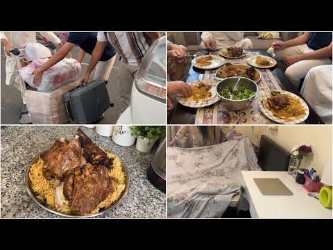 Baba Finally Pakistan🇵🇰 se wapis aagaye😍 | Airport kon kon gaya tha? | Bukhaari rice | Pak Vlogger
