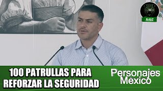 Entregan 100 patrullas a Culiacán y reclutarán 150 elementos para Fuerza Especial del estado