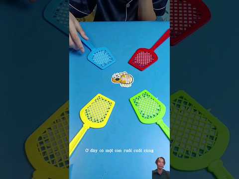 Ở đây có một con ruồi cuối cùng? Ai sẽ là người bắt dính nó? #funny #funnyvideo #memes #fyp