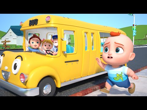 Wheels on the Bus + More Nursery Rhymes | GoBooBoo Kids Songs