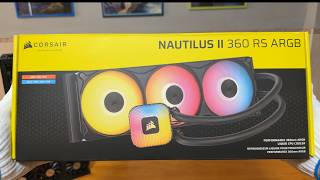 CORSAIR NAUTILUS ll 360 RS ARGB - La NUEVA refrigeración líquida calidad/precio