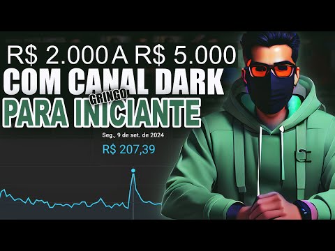 7 Tipos de CANAL DARK recomendados para INICIANTES Começarem a GANHAR DINHEIRO no YouTube