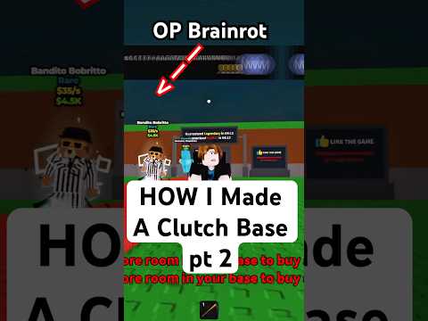 ROBLOX CLUTCH BASE 2 (Roblox Funny Moments) #shorts #roblox #memes