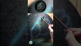 Art Hack: See How a Layering Process Makes a Painting! #shorts