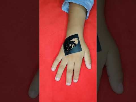 beautiful tattoo sticker #shorts
