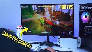 Probé MONITOR de $110 con 100 Hz… ¿Sirve para gaming?