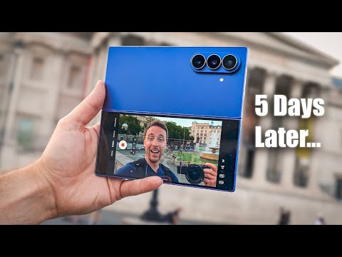 1 WEEK with the Samsung Galaxy Z Fold 7... The Good & Bad!