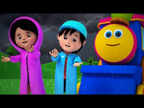 I Hear Thunder ⛈️ | Bob the Train Nursery Rhymes & Weather Songs for Toddlers