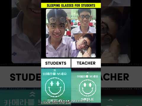 Genius “Sleeping Glasses” for Students 😂