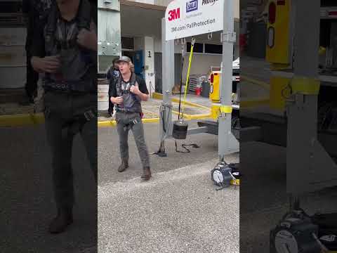 You did NOT know this about falls! 3M Fall Protection demo #fall #falls #construction