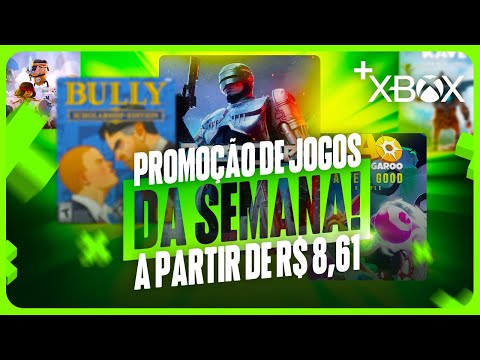 NO PRECINHO! PROMOÇÃO de JOGOS da SEMANA QUASE de GRAÇA a PARTIR de R$ 8,61 para XBOX !