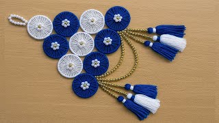 Bangles Wall Hanging - Old Bangle Reuse Idea - DIY Wall Decor Craft - Craft Ideas - DIY Home Decor