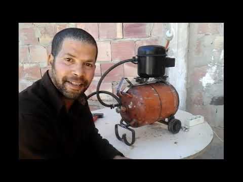 compresseur d'air fait maison_ Home air compressor