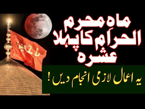 Mah e Muharram ul haram k pehle 10 din Ye Amaal Lazmi karein | Maulana Mustafa Haider Kazmi