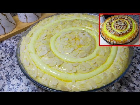 بريوش بالكريم باتسيير بحجم عائلي بيضة واحدة كيجي رطب بحال القطن و لذة لا تقاوم 😋👌