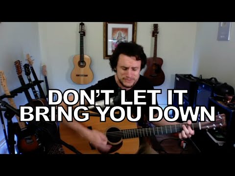 Neil Young - Don't Let It Bring You Down (acoustic cover)