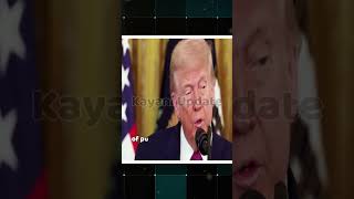 Donald Trump Gets Emotional On Stage | Viral Trump Short Video 2025