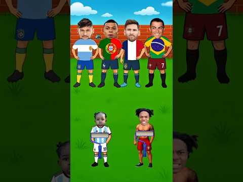 Which jersey will Ronaldo be wearing?🇵🇹 Ronaldo vs Messi vs Neymar vs Mbappe