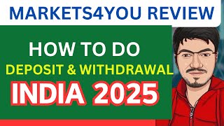 How to Do  Markets4you Deposit and Withdrawal | Best New Exness Alternative