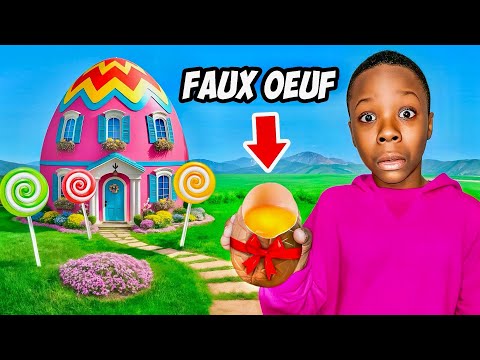 J’AI PRANKÉ CHRIS AVEC UN FAUX OEUF EN CHOCOLAT!🍫