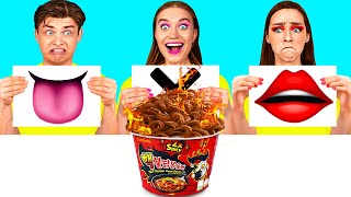 Desafío Morder, Lamer o Nada | Divertida Guerra Alimentaria por DaRaDa Challenge