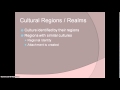 Cultural Traits and Complexes Overview
