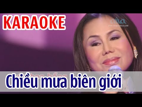 Chiều Mưa Biên Giới KARAOKE – Thanh Tuyền & Ngọc Huyền | Tone Nữ | Asia Karaoke Beat Chuẩn