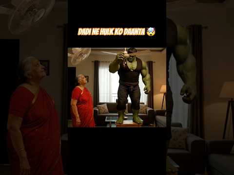 Dadi Ne Hulk Ko Daanta 🤯 | Pankha Tod Gaya | Funny Short Video #shorts