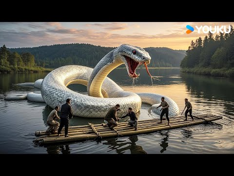 A giant white snake jumped out of the water! | Snake Girl | YOUKU MONSTER MOVIE