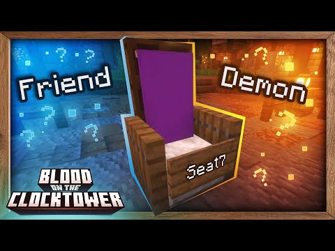 Friend or Demon? What is Seat 7? - Blood on the Clocktower in Minecraft