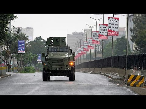 YouTube video thumbnail: Kenya's President Defiant, Backs Security Forces After Deadly Protests
