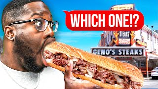 THE ULTIMATE Philadelphia CheeseSteak Tour. Part 1